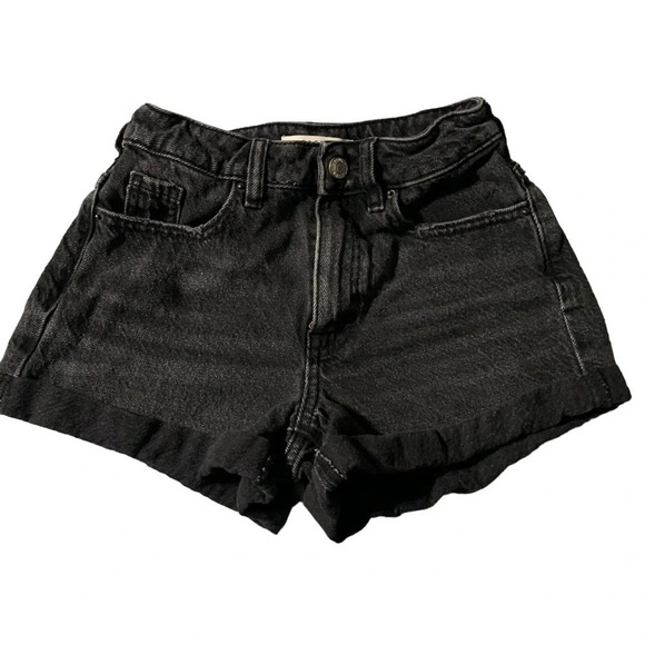 PacSun Pants - Pacsun mom short women's size 22 black shorts